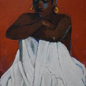 Girl In Petticoat by Boscoe Holder