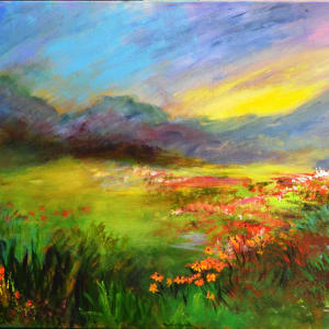 Town In a Distance by Irma Shapiro