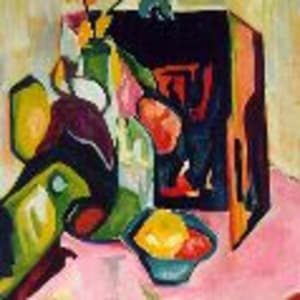 Abstract Still Life by Raymond Saunders