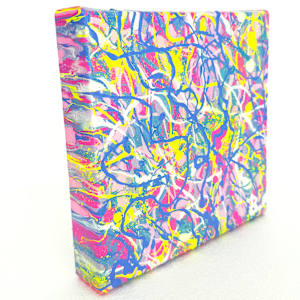 CAKE by Bridget Bradley  Image: CAKE - Original Abstract Expressionism Painting Right Side Canvas - © Bridget Bradley