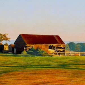 The Red Barn by David Kooharian
