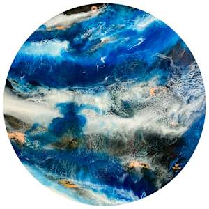 Stormy seas by Umbreen Hasan, Image 1.