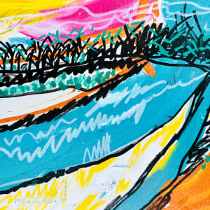 Flowing Tributary by Karen K Wallen