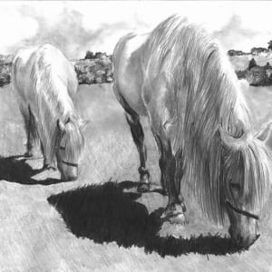 Horse pair by Ally Tate