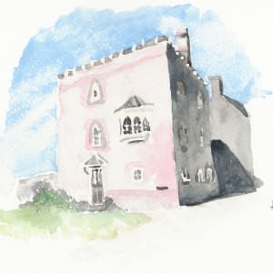 The Pink House Poundbury by Ally Tate