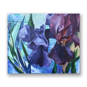 Irises by Nancy Roach