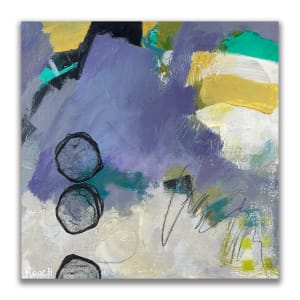 "Abstract in Lavender" by Nancy Roach, Image 1.