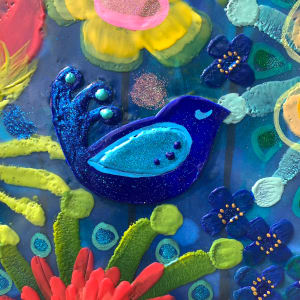 Pretty Little Bluebird by Sally Bramble 