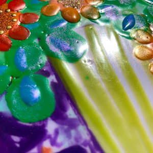 Spring Pots 12 by Sally Bramble 