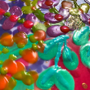 Spring Pots 16 by Sally Bramble 