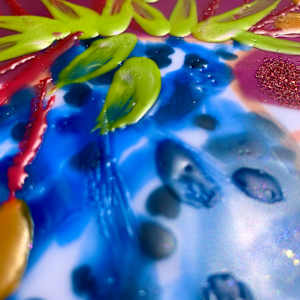 Spring Pots 14 by Sally Bramble 