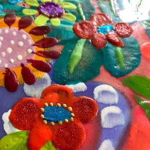 Spring Pots 2 by Sally Bramble 