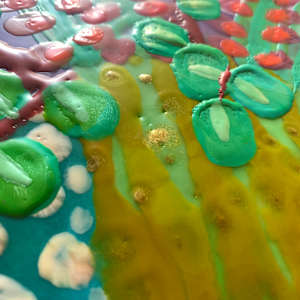 Spring Pots 7 by Sally Bramble 