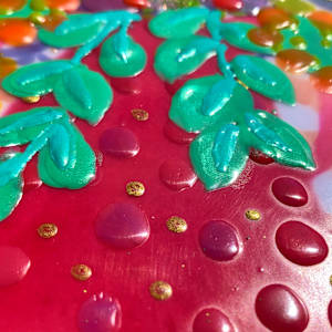 Spring Pots 16 by Sally Bramble 