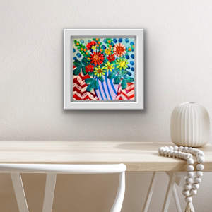 Spring Pots 1 by Sally Bramble 