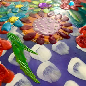 Spring Pots 2 by Sally Bramble 