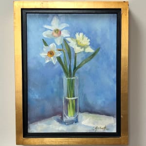 Daffodils & Blue by Cary Galbraith 