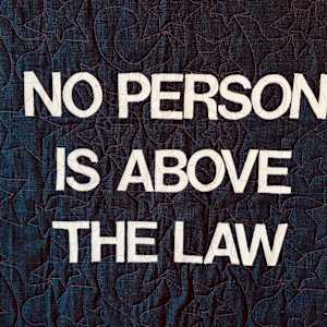 NO PERSON IS ABOVE THE LAW by Lorraine Woodruff-Long 