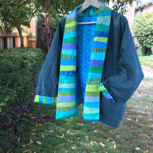 Flying Geese Quilt Coat 