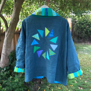 Flying Geese Quilt Coat