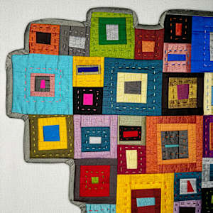 Silk Cascade (UNFINISHED) by Lorraine Woodruff-Long 