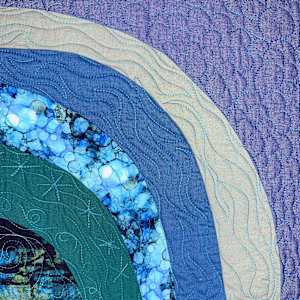 Ocean Waves (WIP) by Lorraine Woodruff-Long 