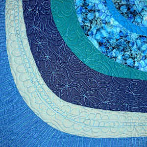 Ocean Waves (WIP) by Lorraine Woodruff-Long 