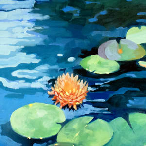 Bass Pond Orange by Catherine Twomey 