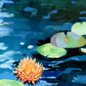 Bass Pond Orange by Catherine Twomey 