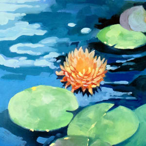 Bass Pond Orange by Catherine Twomey 