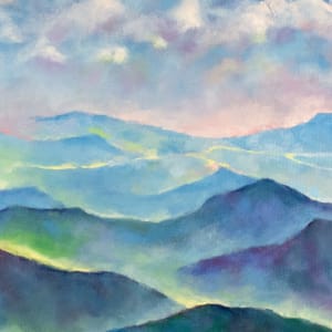 Blue Ridge Clouds Sheep No. 2 by Catherine Twomey 
