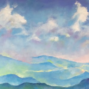 Blue Ridge Clouds Sheep No. 2 by Catherine Twomey 
