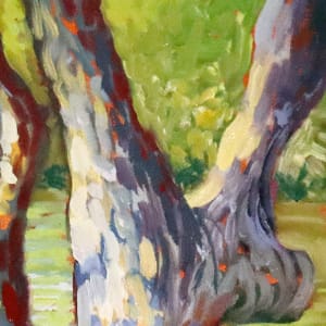 French Broad Lean by Catherine Twomey 