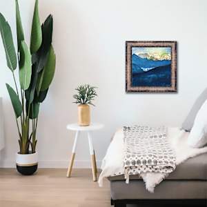 Many Glaciers Sunset by Catherine Twomey 