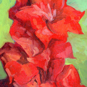 Proud Glad Red by Catherine Twomey 