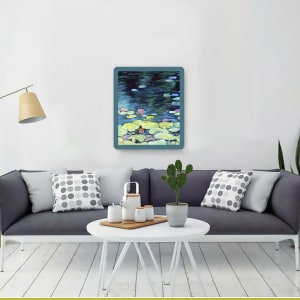 Bass Pond Water Lilies by Catherine Twomey 