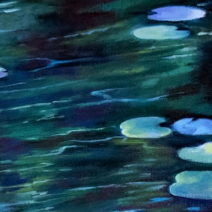 Bass Pond Water Lilies by Catherine Twomey 