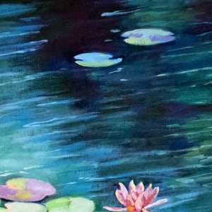 Bass Pond Water Lilies by Catherine Twomey 
