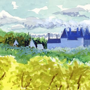 Biltmore Lagoon In Spring by Catherine Twomey 