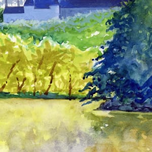 Biltmore Lagoon In Spring by Catherine Twomey 