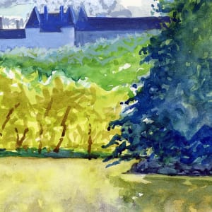 Biltmore Lagoon In Spring by Catherine Twomey 