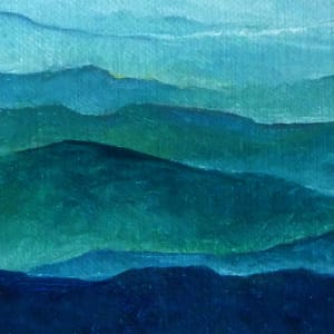 Blue Ridge Clouds Sheep by Catherine Twomey 