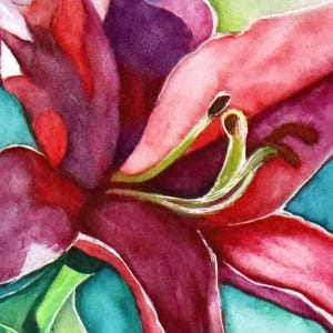 Lily Red Life by Catherine Twomey, Image 2.