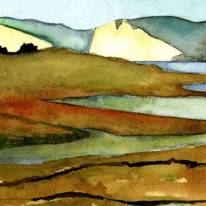 Point Reyes Estuary Giclee 16 X 20" by Catherine Twomey 