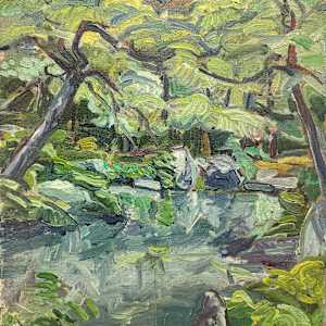 Pond by Kenneth Showell