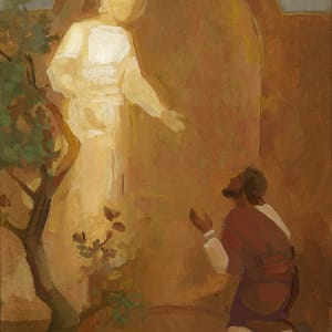 Annunciation to Joseph by J. Kirk Richards