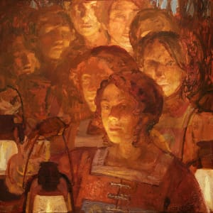 Women with Lamps by J. Kirk Richards