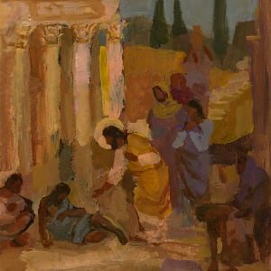 Waiting for the Moving of the Water by J. Kirk Richards