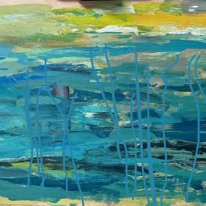 We Stood on the Bridge Overlooking the Water by Carla Wilson