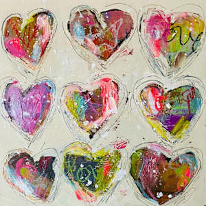 Nine Hearts by Carla Wilson, Image 1.